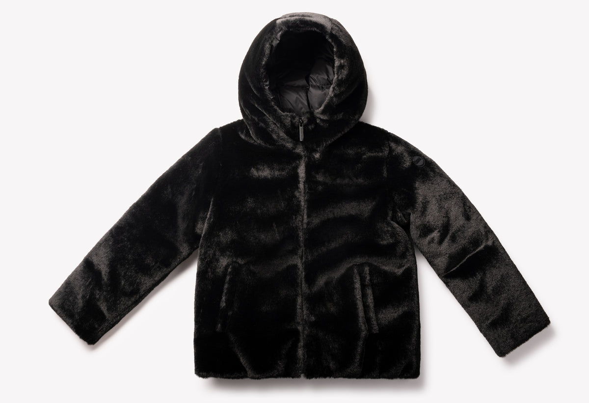 Girls Reversible Black Jacket