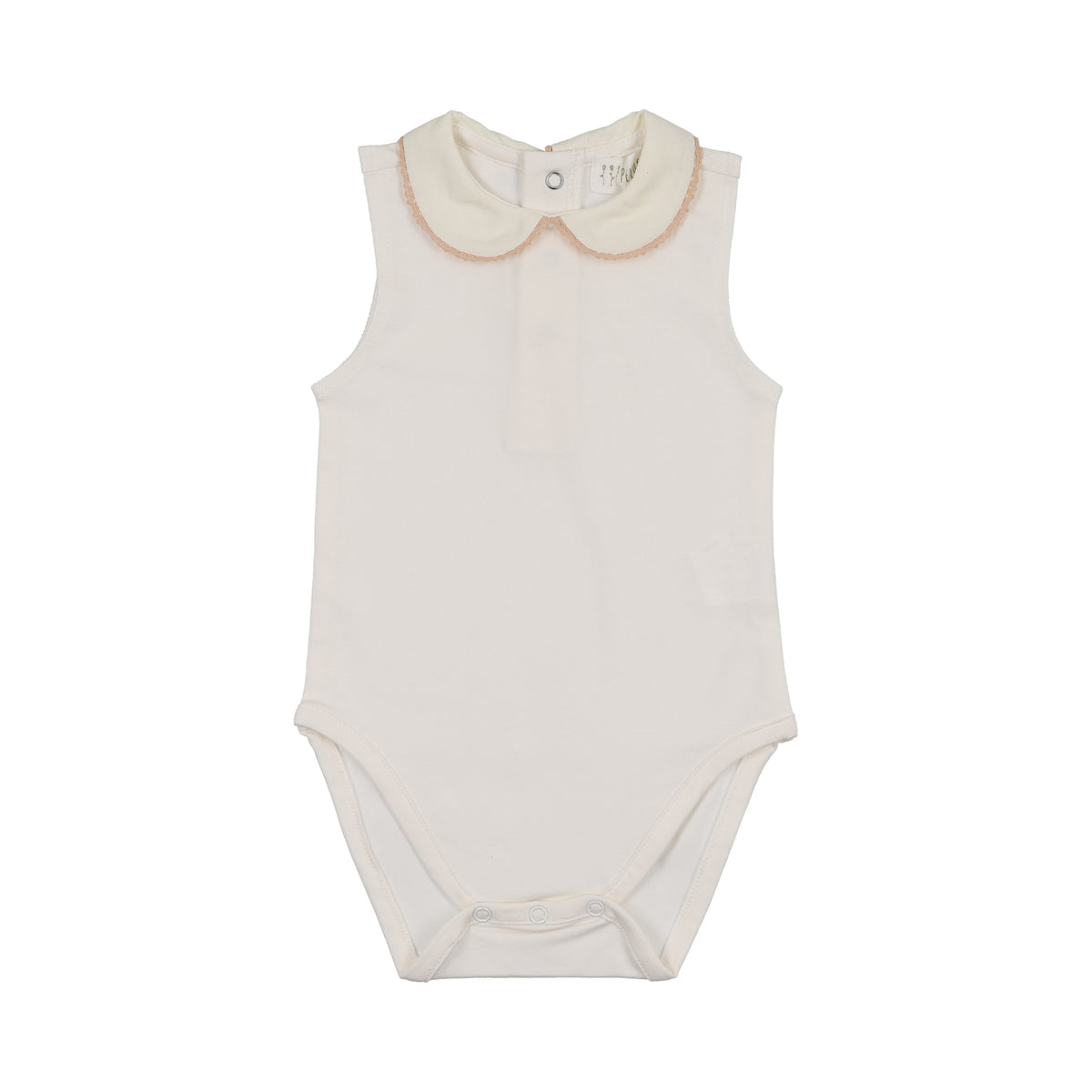 Rose Bodysuit - Crochet Trim Sleeveless