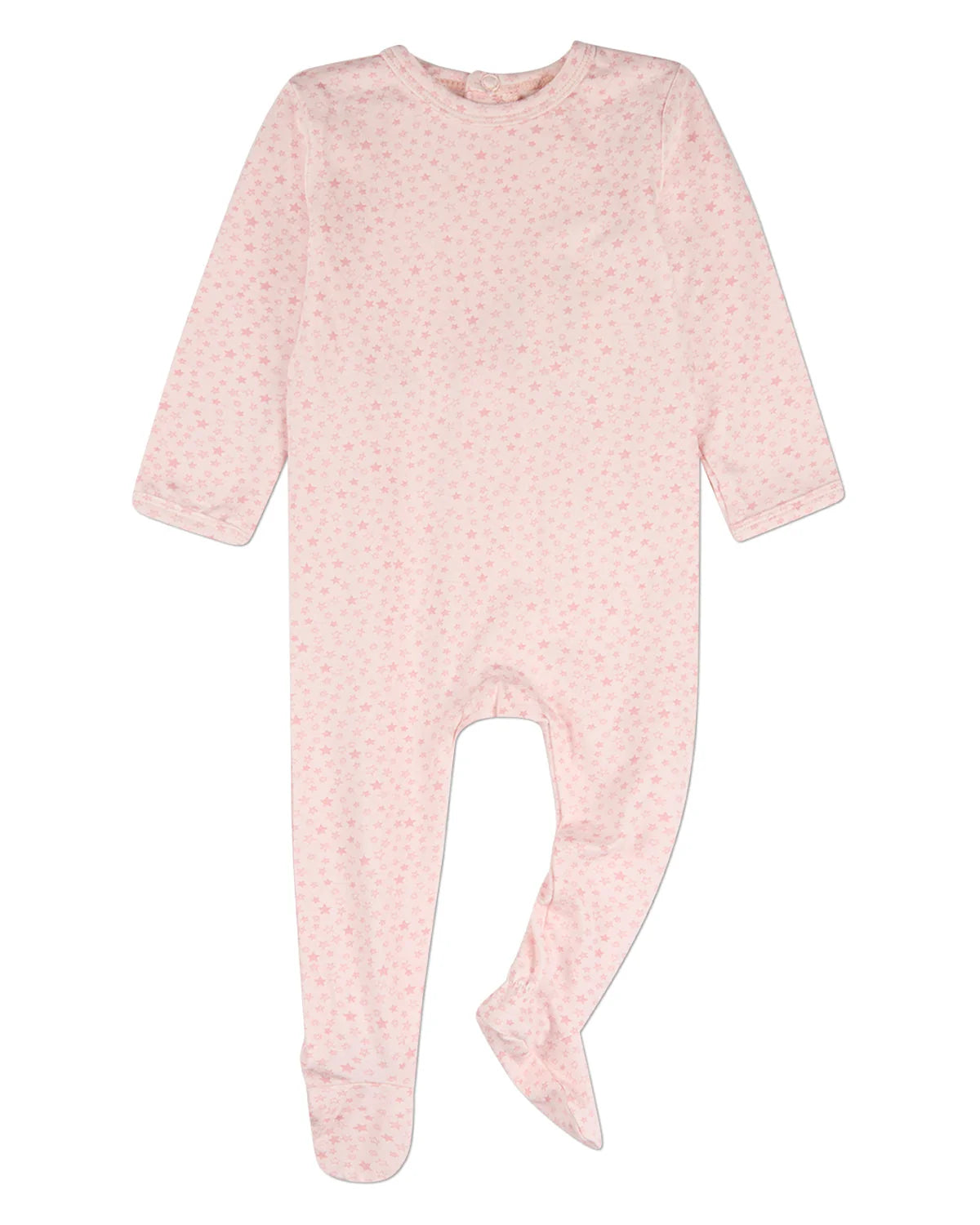 Constellations In The Night Sky Pink Footie