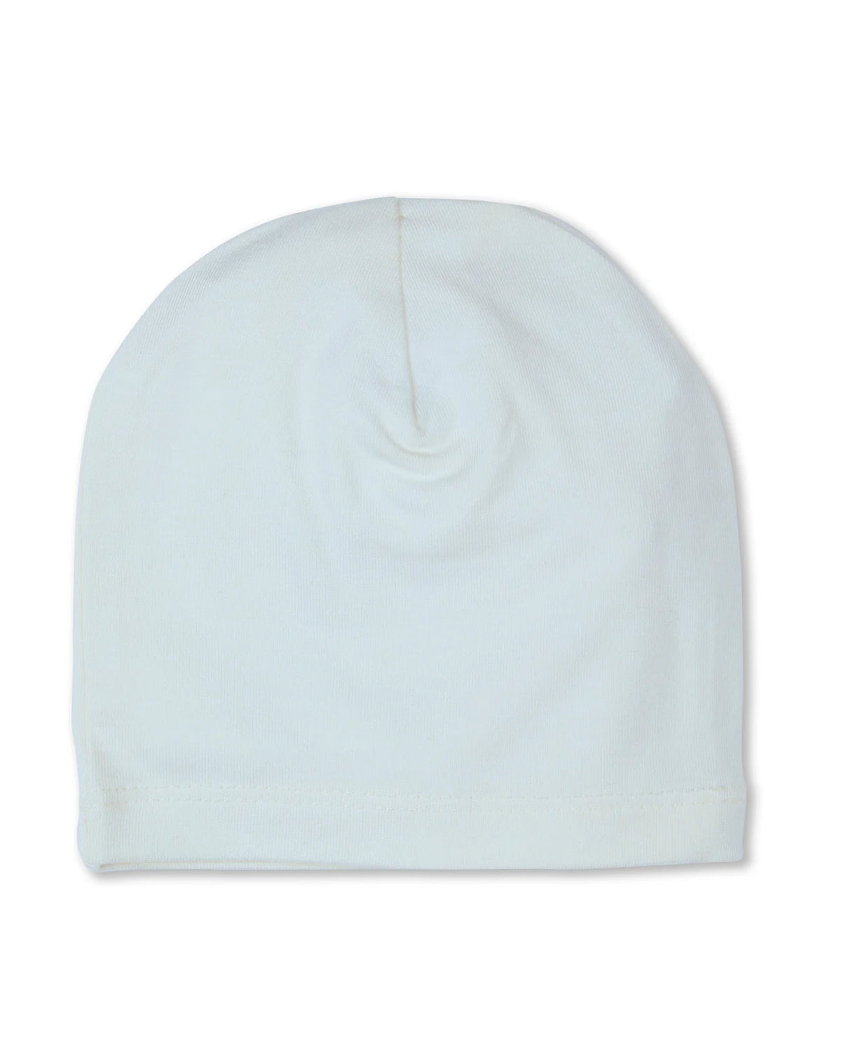 Solid No Fold Cotton Blend Baby Blue Beanie