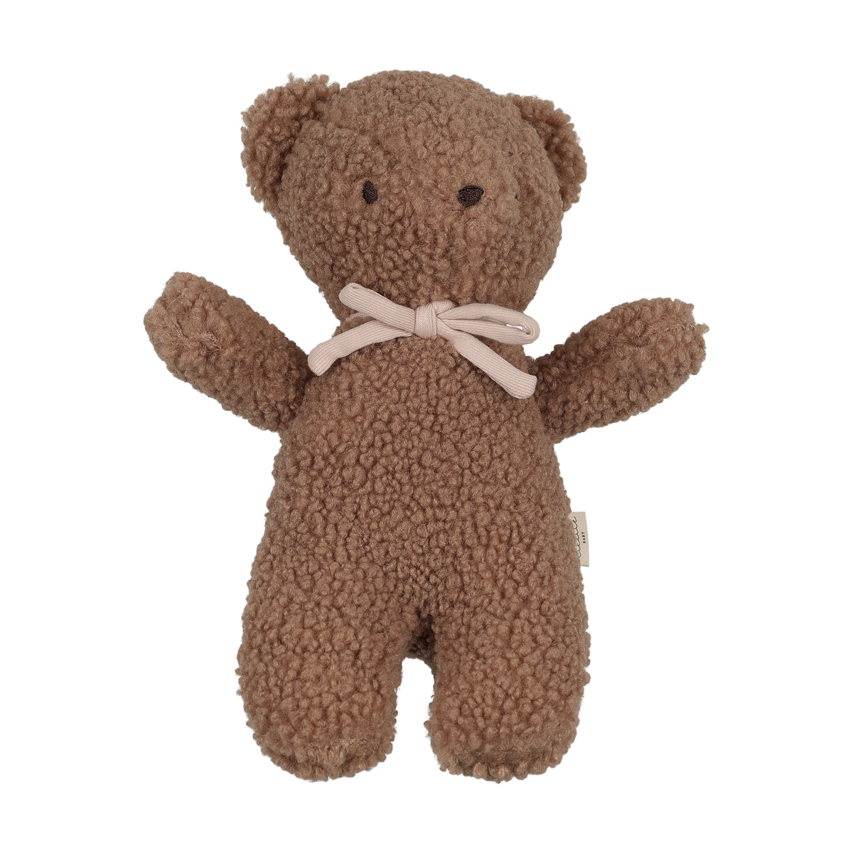 Dusty Pink Bear With Bow