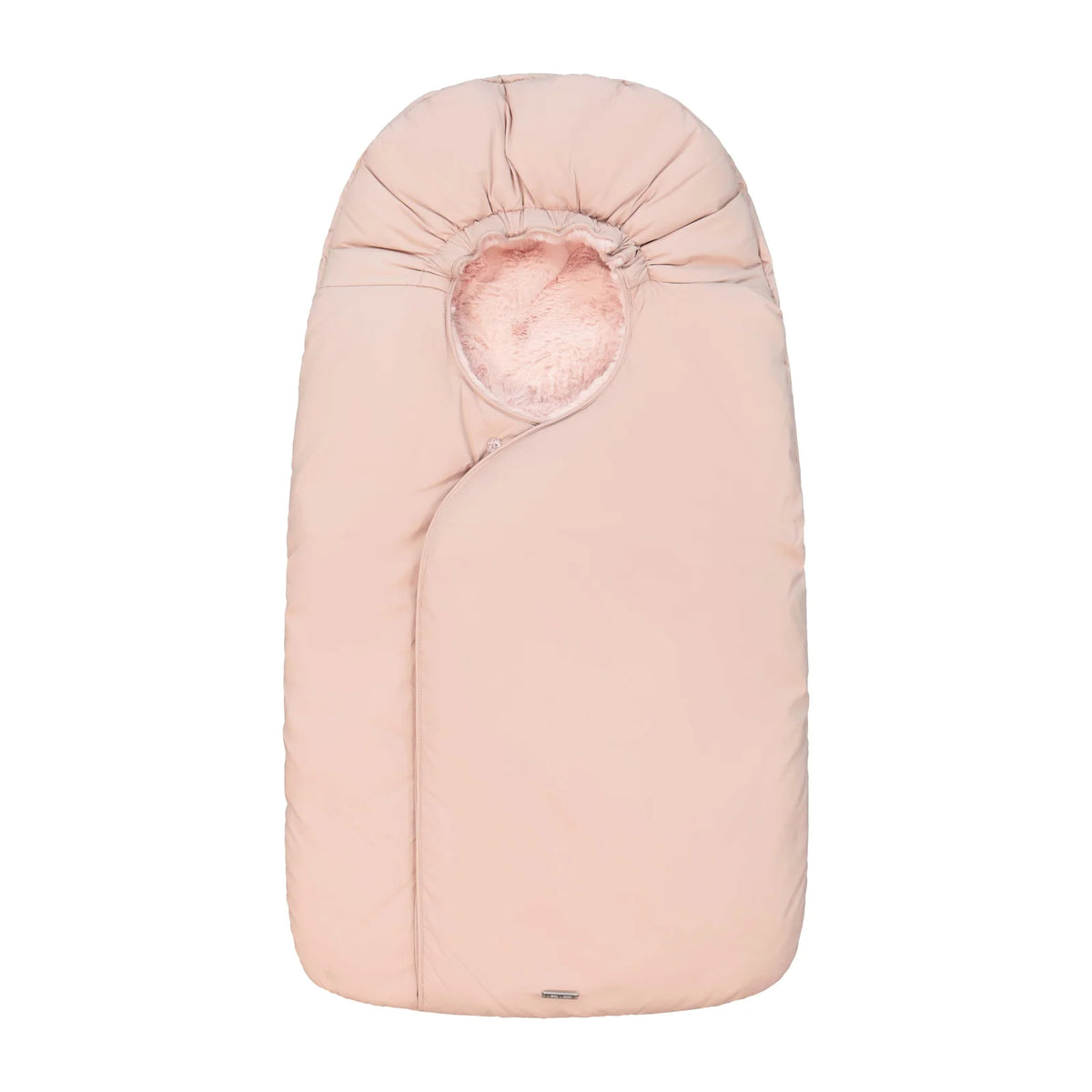 Wrapped Knit Baby Pink Bunting