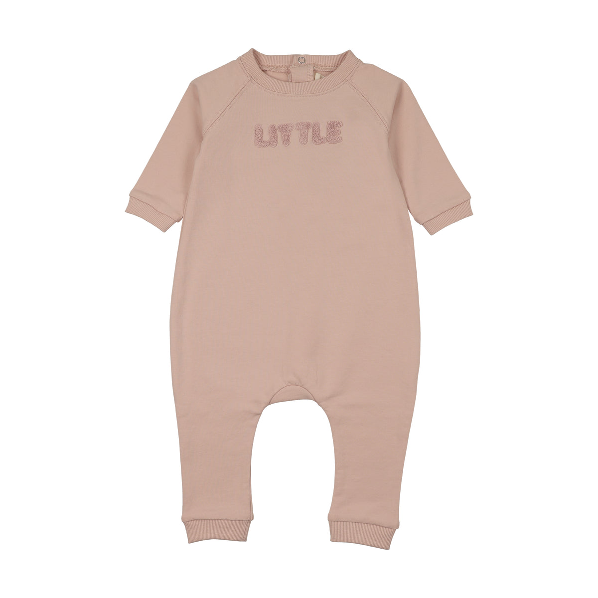 Sherpa Wordart Pale Rose Jumpsuit