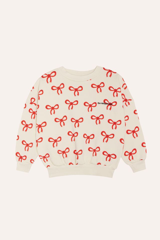 Big Bows White Sweatshirt