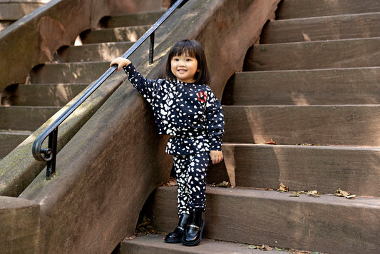 Baby Girl Dalmation Ruffle Set