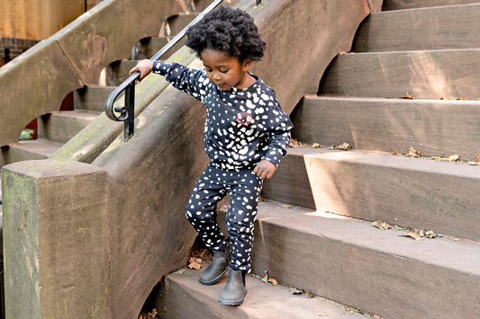 Baby Boy Dalmation Sweat Set