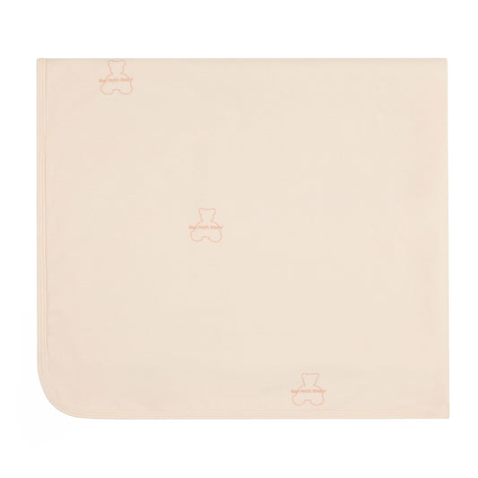 Aura Bear Pink Blanket