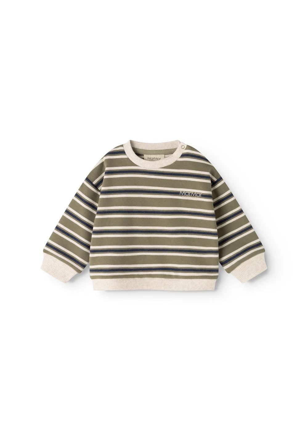 Boys Striped Seaweed Sweatshirt