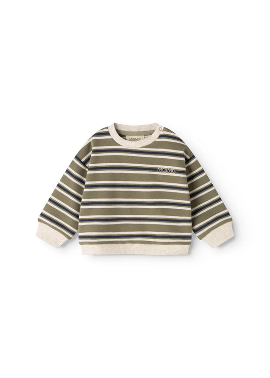 Boys Striped Seaweed Sweatshirt