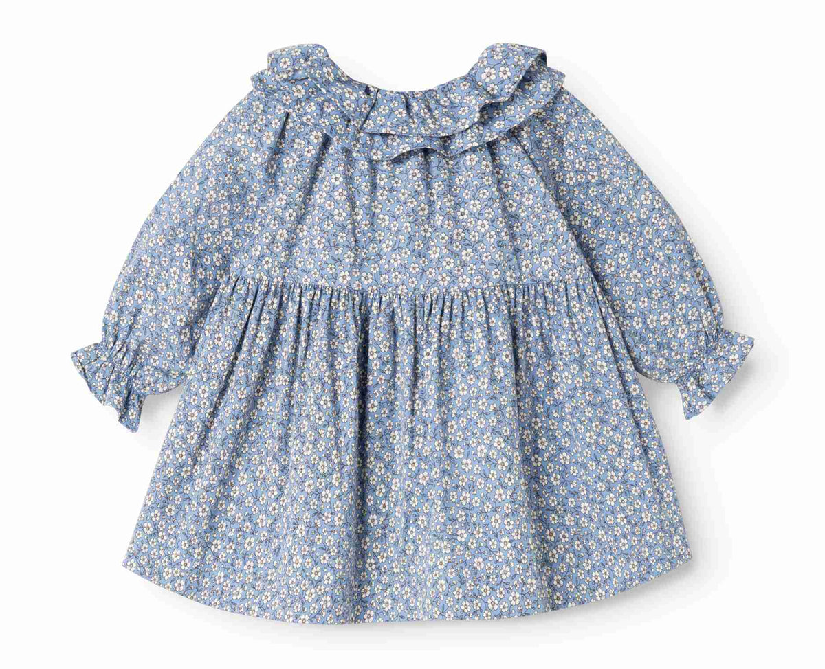 MARMAR FLORAL RUFFLE DRESS