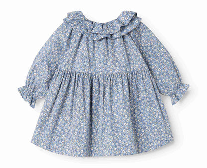 MARMAR FLORAL RUFFLE DRESS