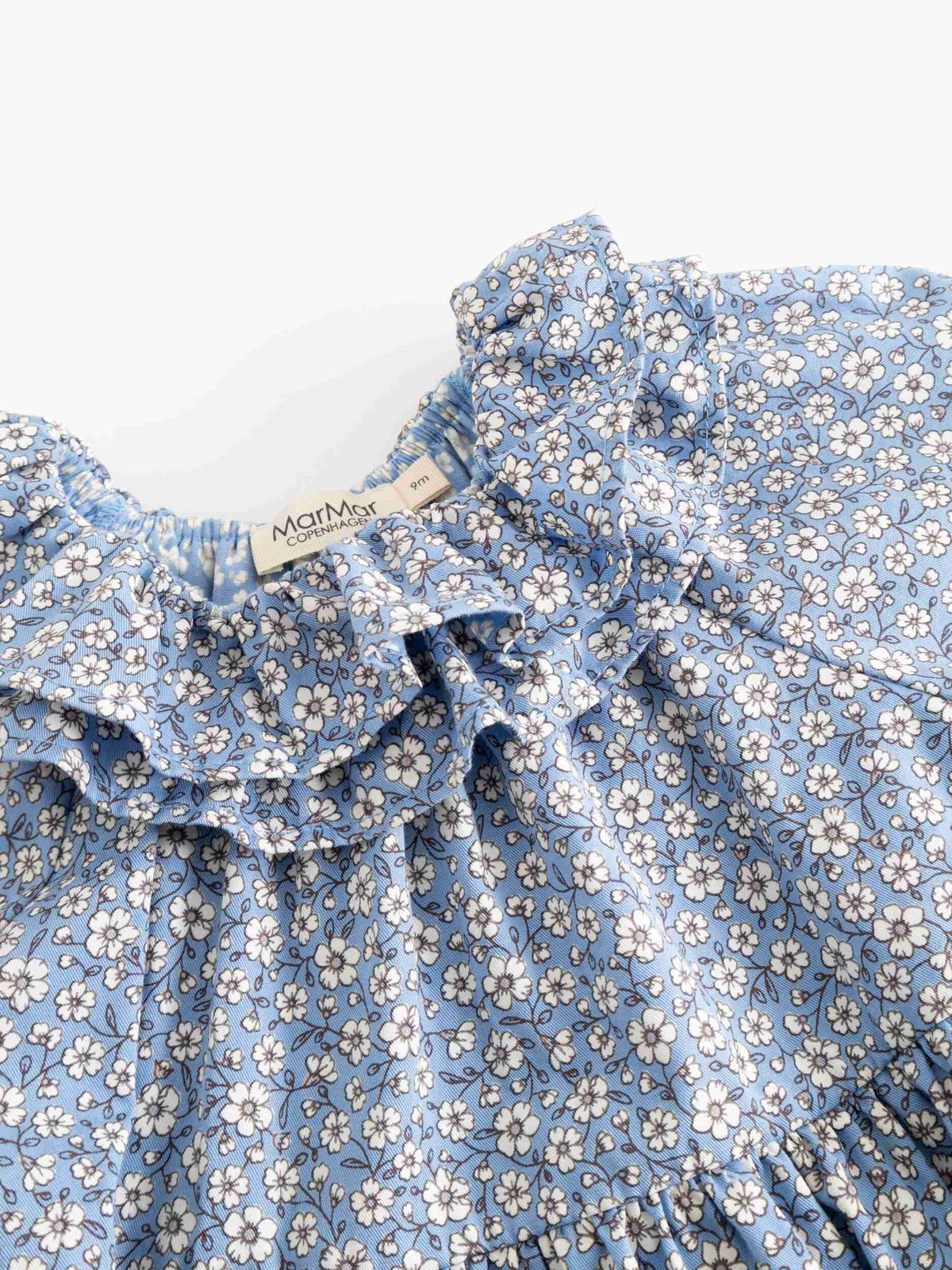MARMAR FLORAL RUFFLE DRESS