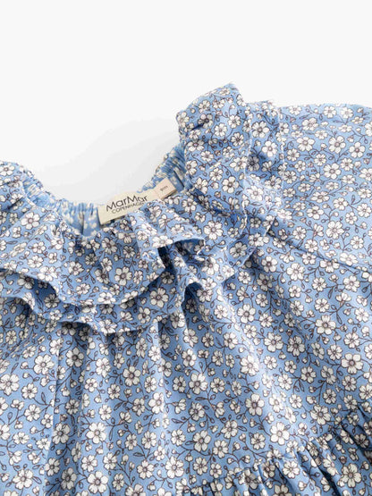 MARMAR FLORAL RUFFLE DRESS