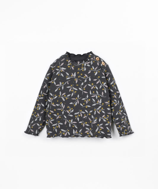 Printed Rib Floral Set