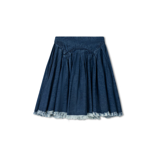 Blue Denim Skirt