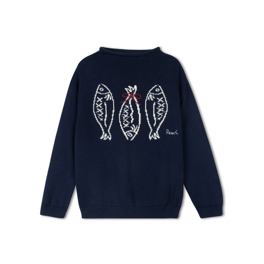 Girls Fish sweater