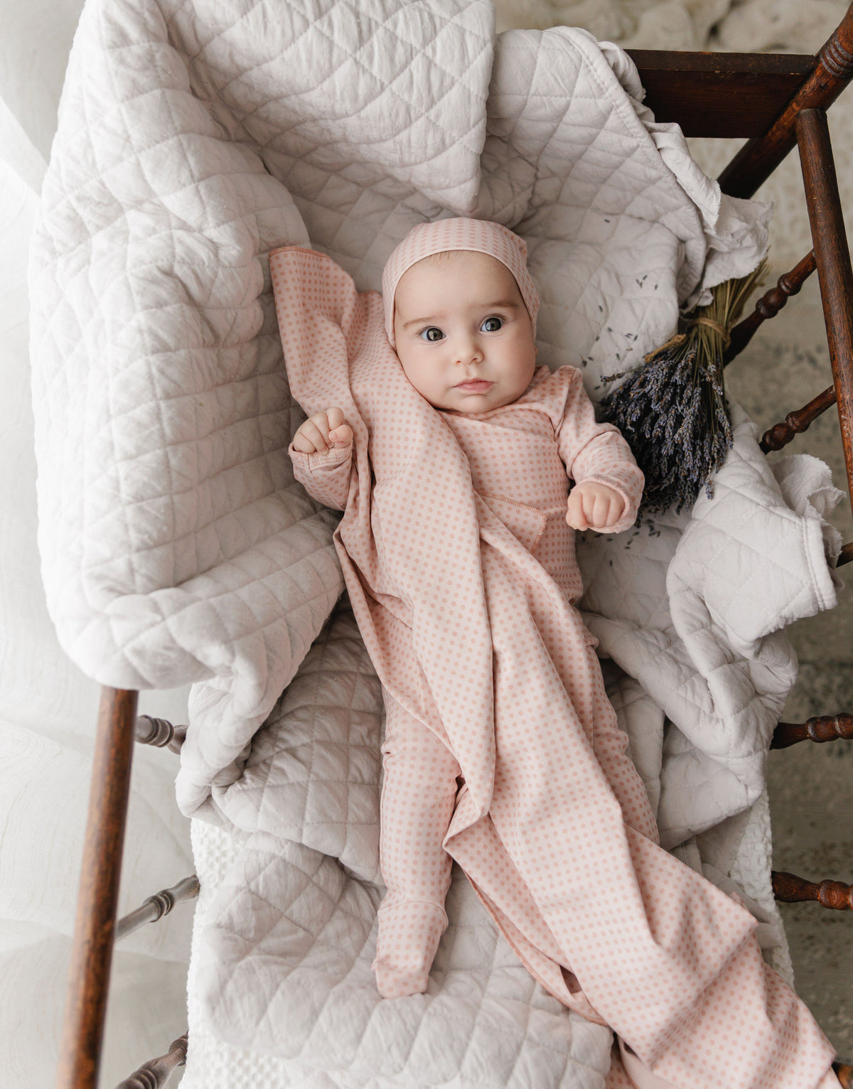 Little Love Pink Footie Set