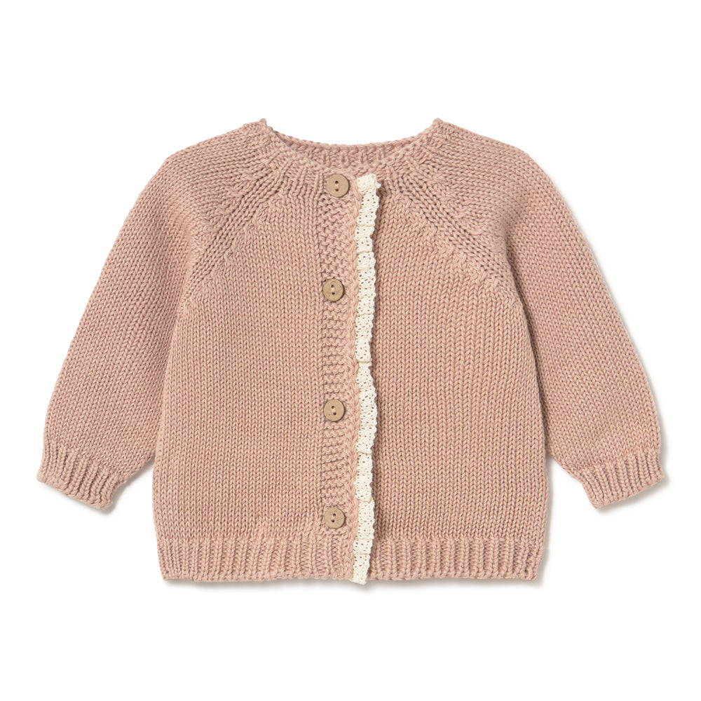 Knit Lace Candy Cardigan Set