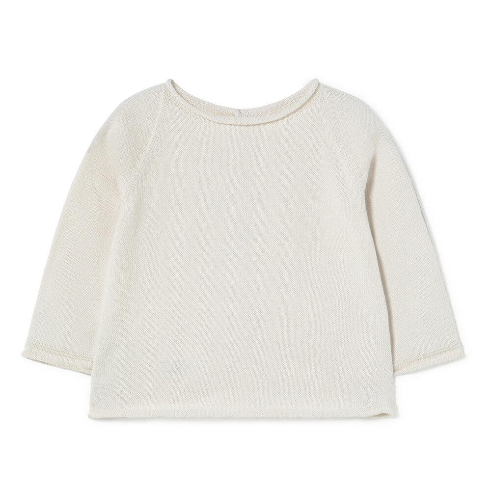 Knit Cream Three Piece Set