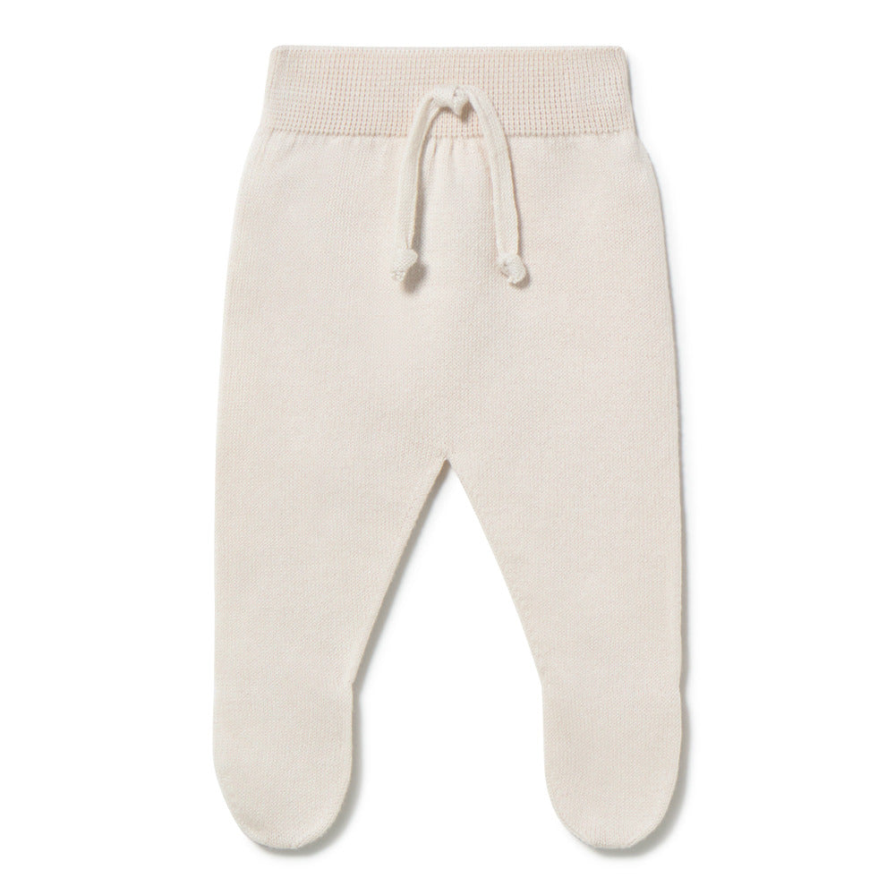 Knit Cream Three Piece Set
