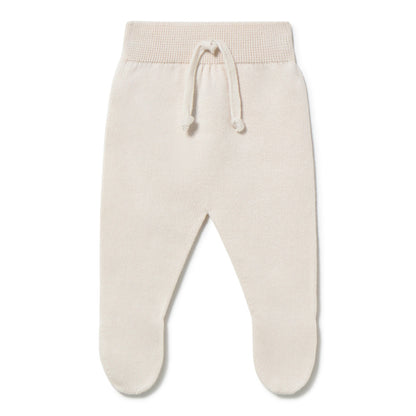 Knit Cream Three Piece Set