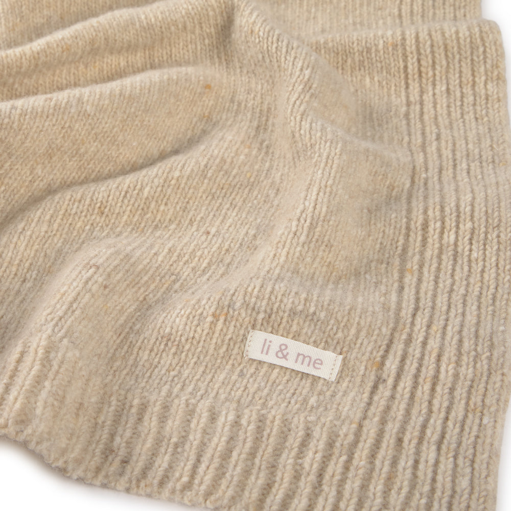Knit Oat Blanket