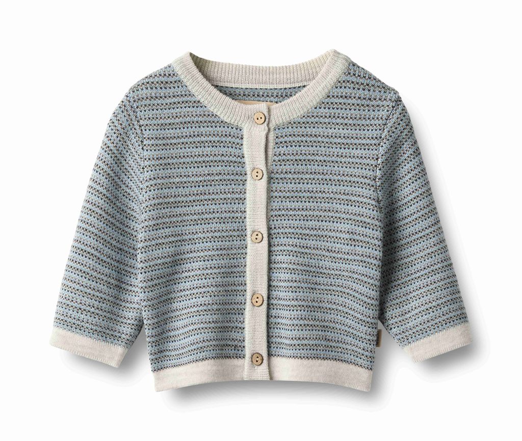 Knit Blue Cardigan