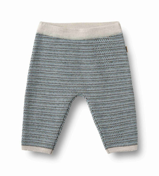 Knit Blue Trousers