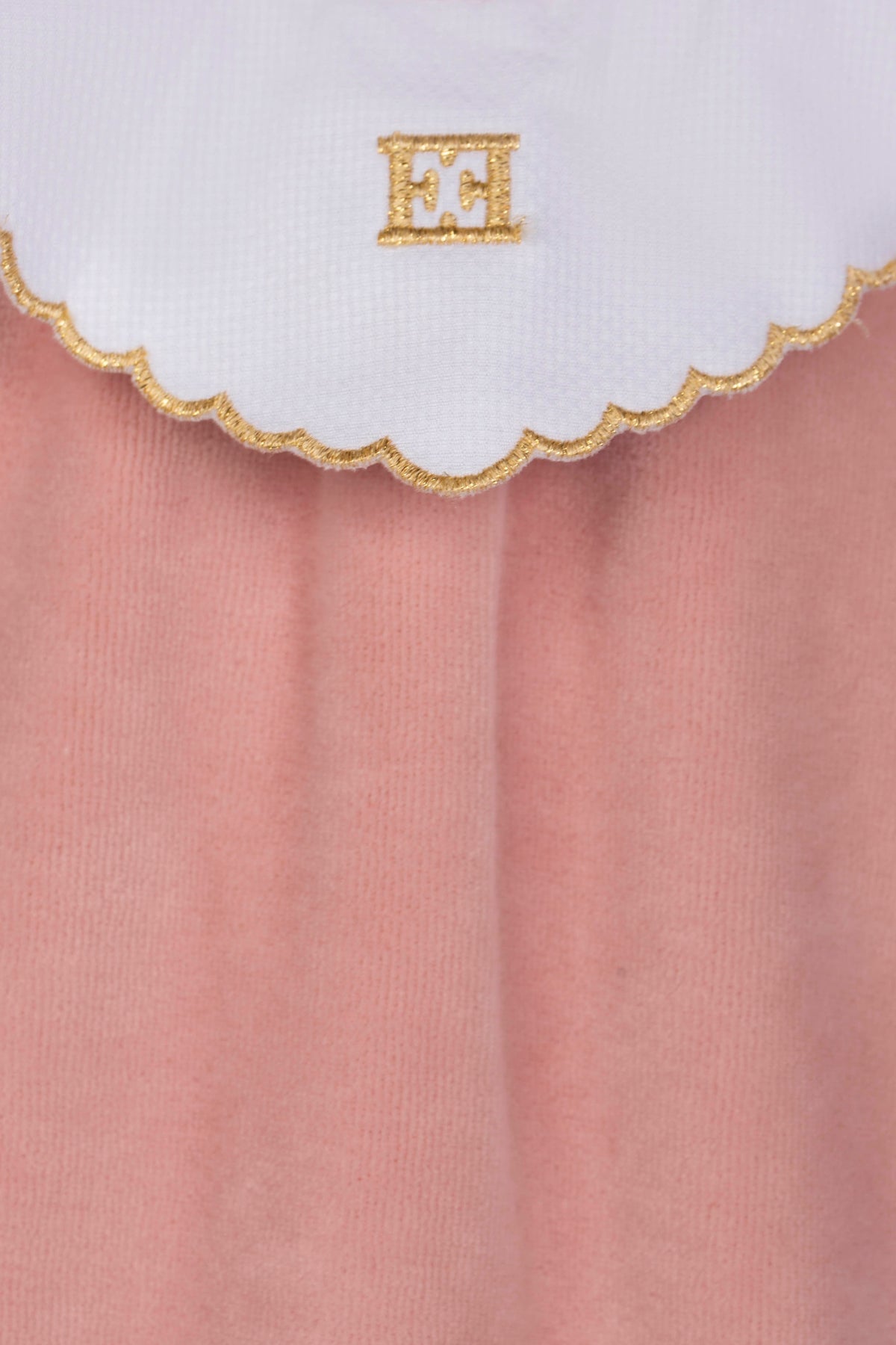 VELOUR BLUSH FOOTIE