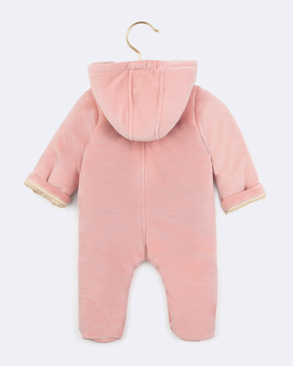 HOODED ROSE ONE PIECE OUTERWEAR