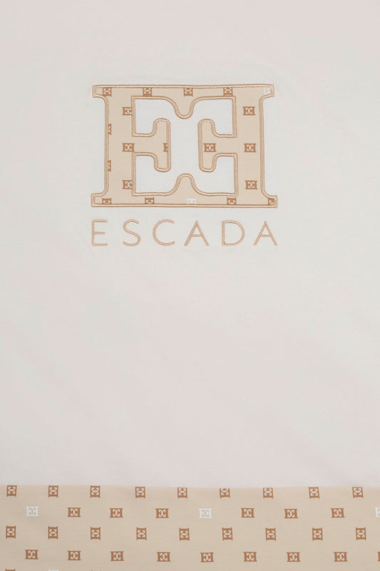 LOGO SNOW WHITE BLANKET