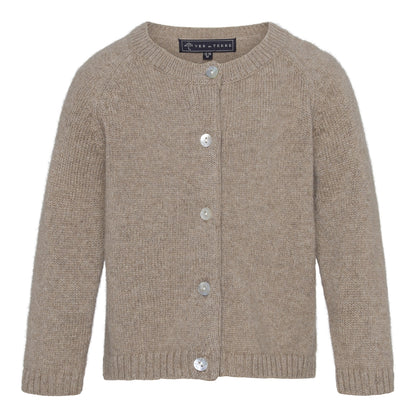 Cashmere Bear Melange Baby Sweater Set