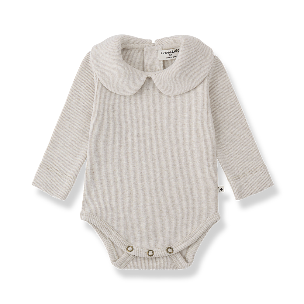 Avellino Oat Collar Bodysuit with Legging