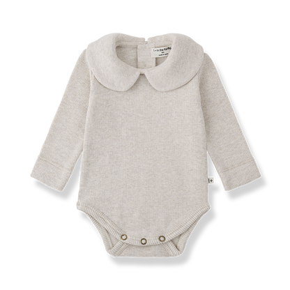 Avellino Oat Collar Bodysuit with Legging