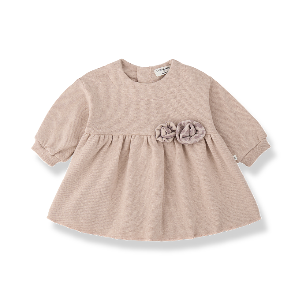 Asti Pink Dress With Flower