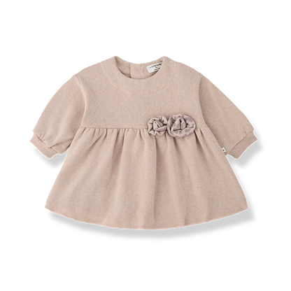 Asti Pink Dress With Flower