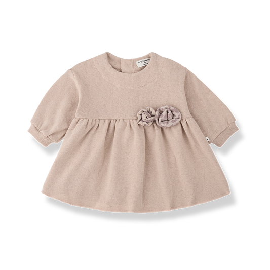 Asti Pink Dress With Flower