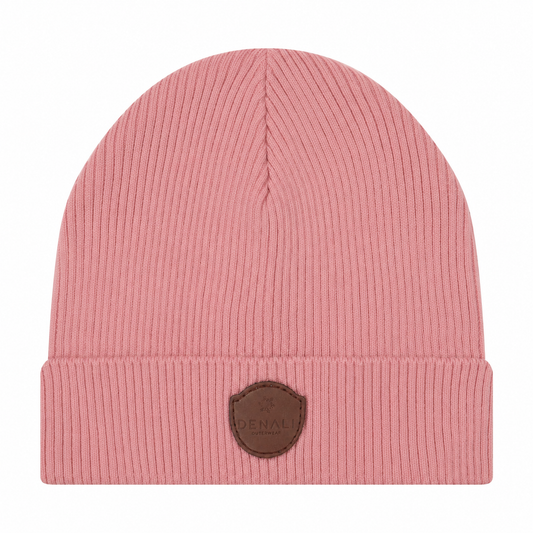 Classic Dusty Rose Beanie