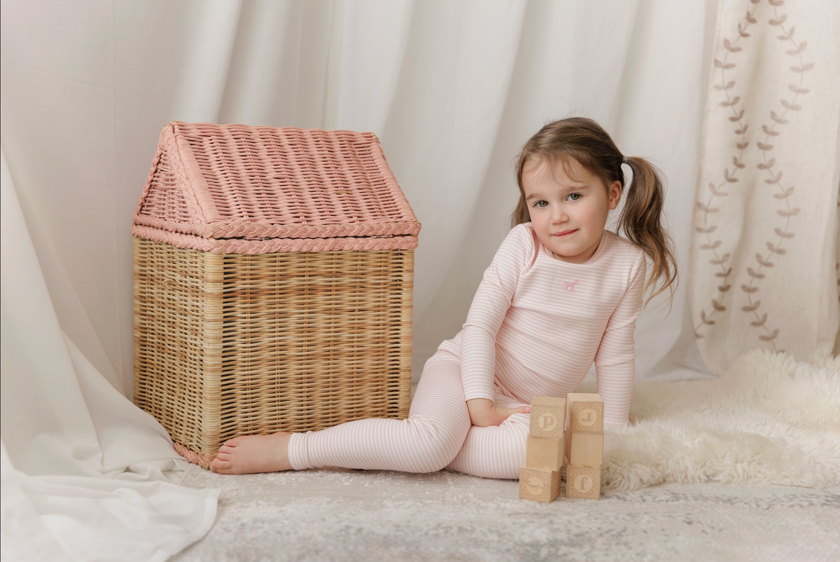 Rocking Horse Pink Stripe Pajama