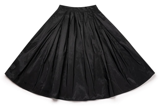 Midi Taffeta Skirt