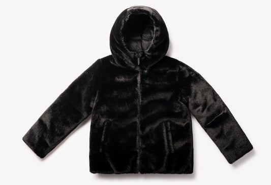 Girls Reversible Black Jacket