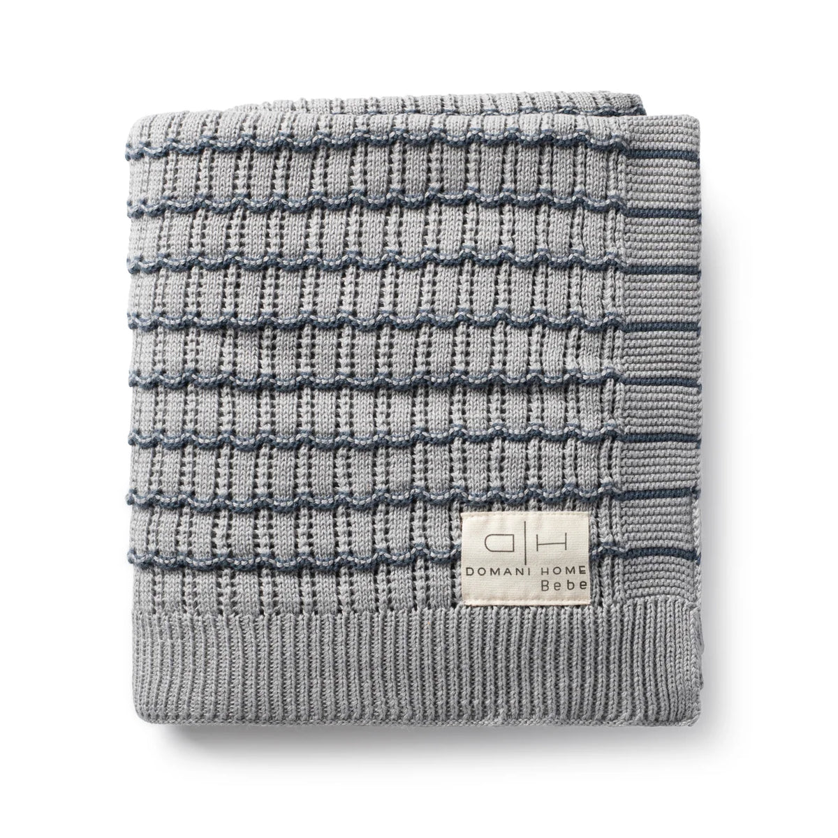 Striated Scallop Blue Blanket