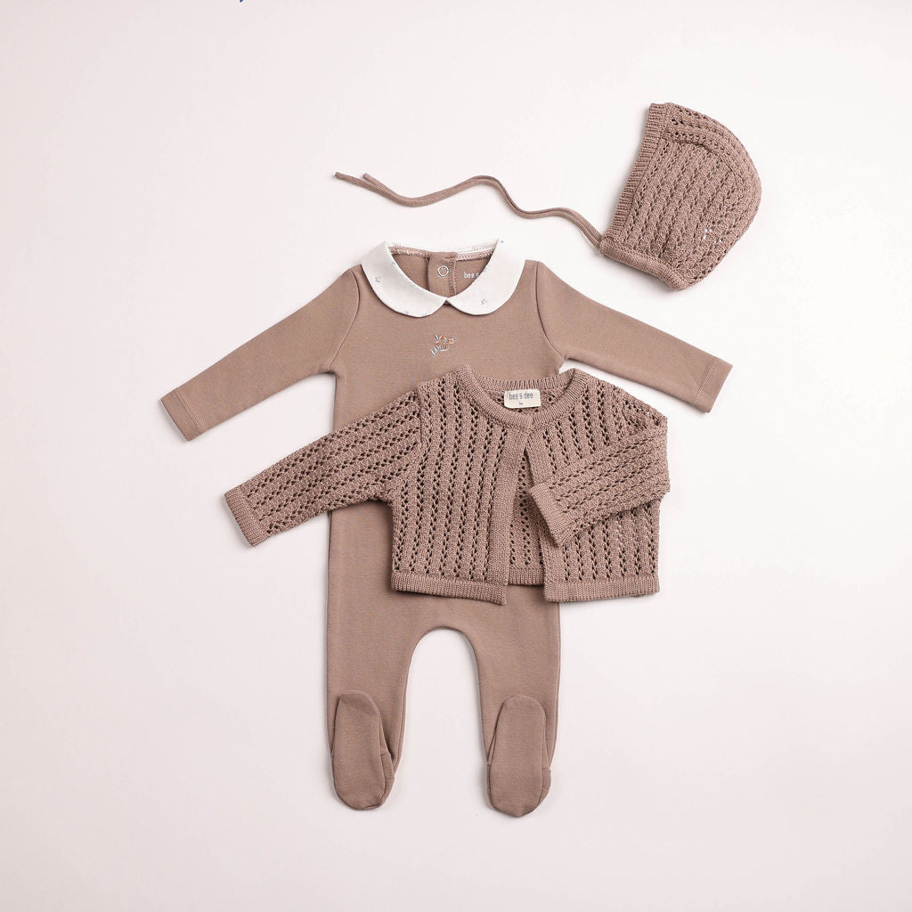 Bee & Dee Boutique Delicata Cocoa Ensemble