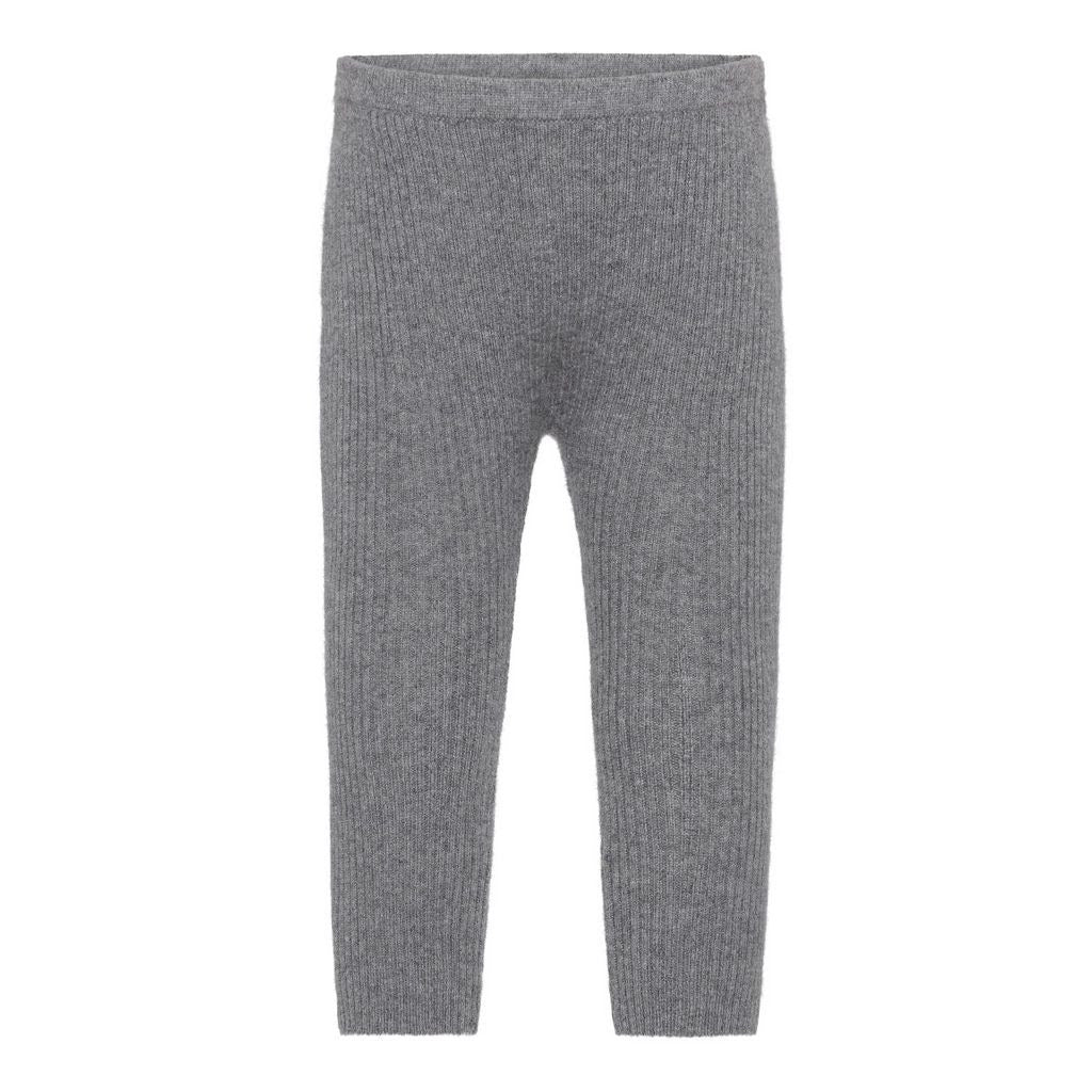 Cashmere Grey Melange Baby Sweater Set