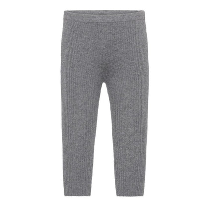 Cashmere Grey Melange Baby Sweater Set
