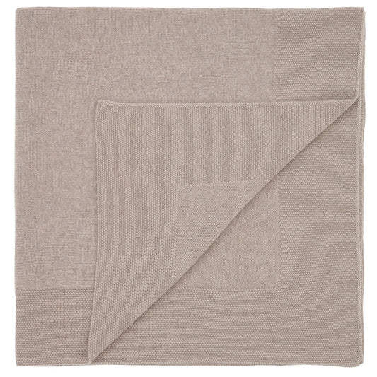 Cashmere Bear Melange Baby Blanket