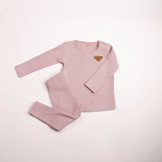 Bee & Dee Cozy Cotton Cranberry Loungewear