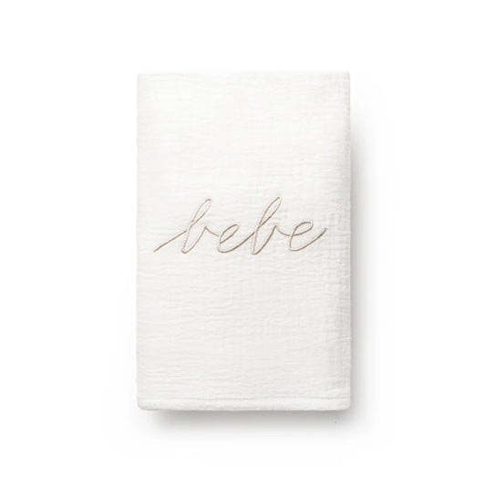 White Gauze Bebe Swaddle
