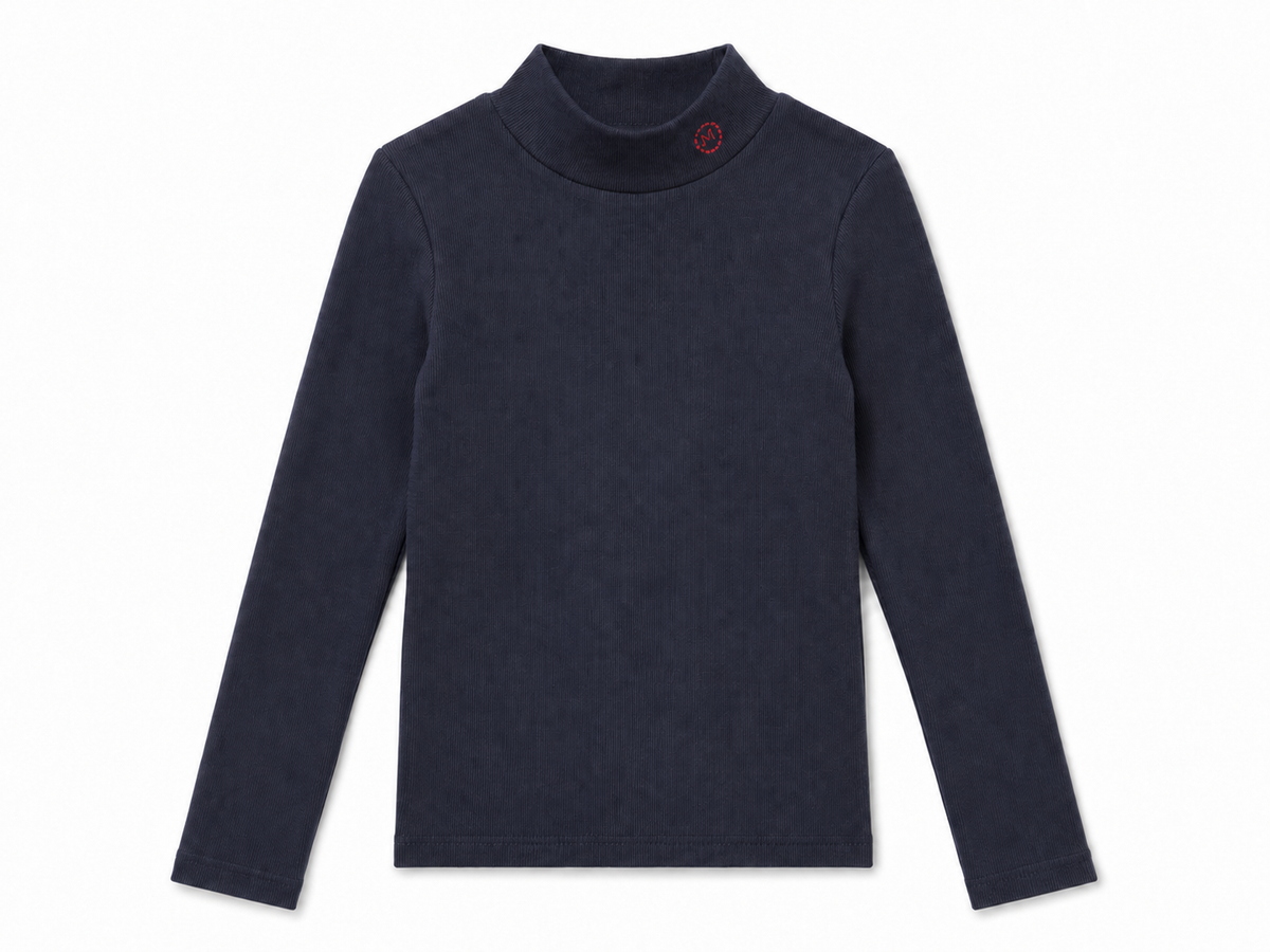 Girls Signature Mockneck