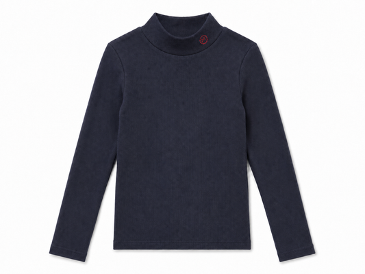 Girls Signature Mockneck